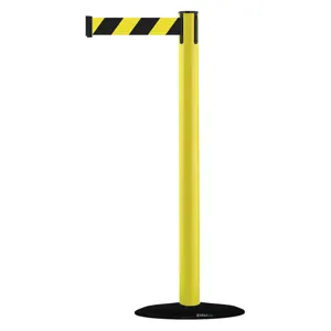 TENSABARRIER 875-35-STD-NO-D4X-C Economy Post Pvc Post Finish Yellow | AD3AKN 3XGD3