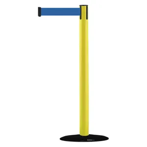 TENSABARRIER 875-35-STD-NO-L5X-C Economy Post Pvc Post Finish Yellow | AD3AKM 3XGD2