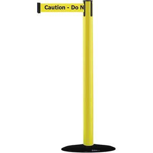 TENSABARRIER 875-35-STD-NO-YAX-C Economy Post Yellow Caution Do Not Enter | AD3AKP 3XGD4