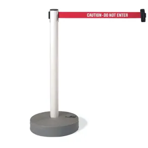 TENSABARRIER 885-35-STD-NO-D4X-C Outdoor Safety Post Retract Tape Black/yellow | AF3QAW 8AT10