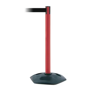 TENSABARRIER 886-21-STD-NO-B9X-C Indoor/outdoor Portable Post Pvc Red | AD3DWD 3YHZ1