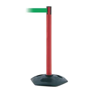 TENSABARRIER 886-21-STD-NO-G6X-C Indoor/outdoor Portable Post Pvc Red | AD3DWE 3YHZ2