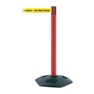 TENSABARRIER 886-21-STD-NO-YAX-C Indoor/outdoor Post Caution Do Not Enter | AD3DWK 3YHZ7