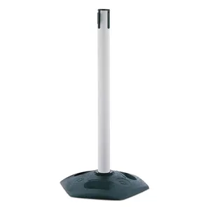 TENSABARRIER 886-32-RCV Receiver Post 38 Inch Height White | AF9KNA 30AC36