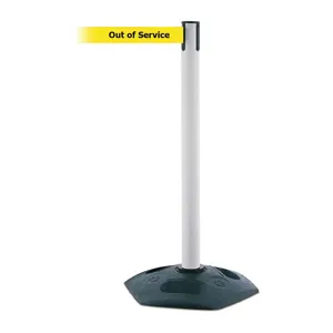 TENSABARRIER 886-32-STD-NO-YEX-C Indoor/outdoor Post Pvc Out Of Service | AD3DVR 3YHX7