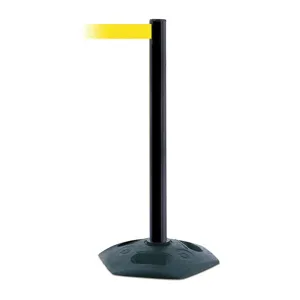 TENSABARRIER 886-33-STD-NO-Y5X-C Indoor/outdoor Portable Post Pvc Black | AD3DUY 3YHV6