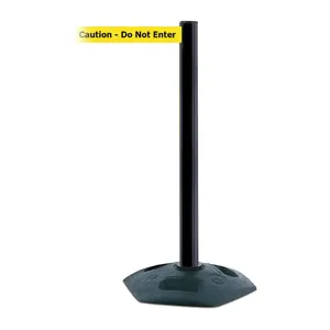 TENSABARRIER 886-33-STD-NO-YAX-C Indoor/outdoor Post Caution Do Not Enter | AD3DVC 3YHW1