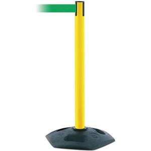 TENSABARRIER 886-35-STD-NO-G6X-C Indoor/outdoor Portable Post Pvc Yellow | AD3DVU 3YHX9