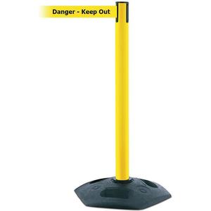 TENSABARRIER 886-35-STD-NO-YDX-C Indoor/outdoor Post Danger Keep Out | AD3DWB 3YHY8