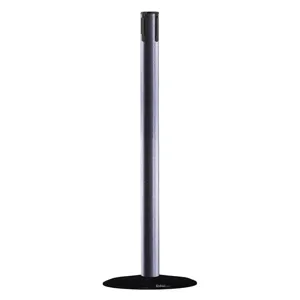 TENSABARRIER 889B-33-73-RCV Receiver Post 38 Inch Height Gray Hammertone | AG2EYJ 31HH92