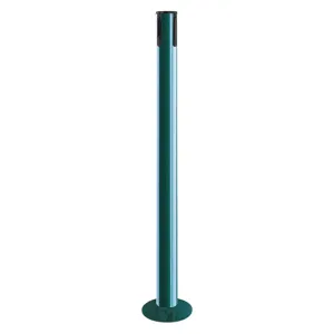 TENSABARRIER 889F-28-28-RCV Receiver Post 36-1/2 Inch Height Green | AF7GCG 20YM70