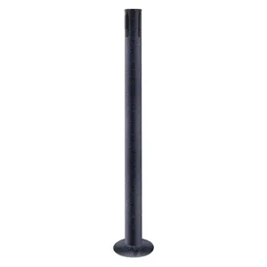 TENSABARRIER 889F-89-89-RCV Receiver Post 36-1/2 Inch Height Black Wrinkle | AF7GCD 20YM67