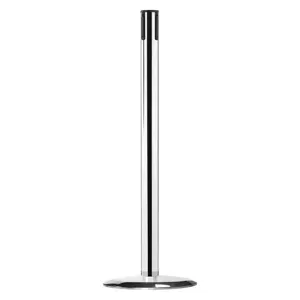 TENSABARRIER 889U-1P-1P-RCV Receiver Post 38 Inch Height Polished Chrome | AG2EYP 31HH97