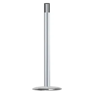 TENSABARRIER 889U-1S-1S-RCV Receiver Post 38 Inch Height Satin Chrome | AG2EYQ 31HH98