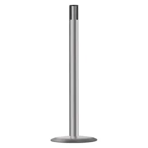 TENSABARRIER 889U-3P-3P-RCV Receiver Post 38 Inch Height Polished Stainless | AG2EYU 31HJ02