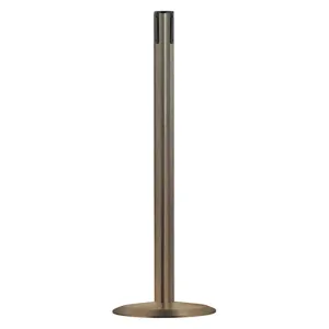 TENSABARRIER 889U-3S-3S-RCV Receiver Post 38 Inch Height Satin Stainless | AG2EYV 31HJ03