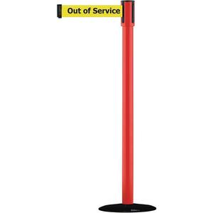 TENSABARRIER 890B-33-21-21-STD-NO-YEX-C Portable Post Red Out Of Service | AD3ANH 3XGN2