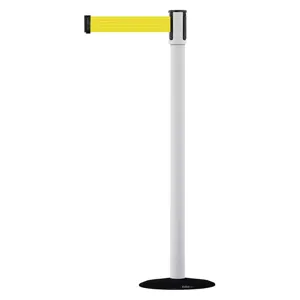 TENSABARRIER 890B-33-32-32-STD-NO-Y5X-C Indoor Portable Post Post Finish White | AD3AMD 3XGH8