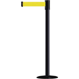 TENSABARRIER 890B-33-33-33-STD-NO-Y5X-C Indoor Portable Post Post Finish Black | AD3AKW 3XGE2