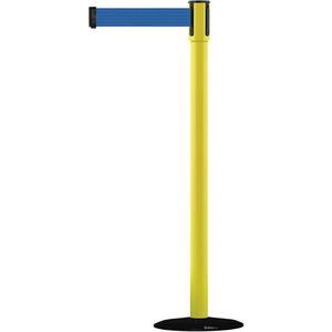 TENSABARRIER 890B-33-35-35-STD-NO-L5X-C Indoor Portable Post Post Finish Yellow | AD3AMR 3XGK3