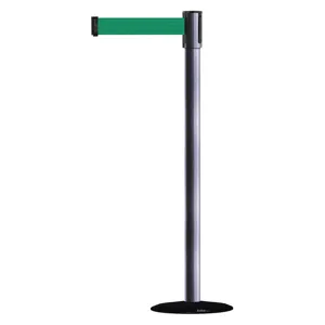 TENSABARRIER 890B-33-73-73-STD-NO-G6X-C Indoor Portable Post Post Finish Gray | AD3ALR 3XGG5