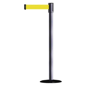 TENSABARRIER 890B-33-73-73-STD-NO-Y5X-C Indoor Portable Post Post Finish Gray | AD3ALT 3XGG6