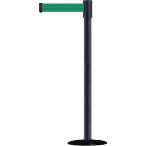 TENSABARRIER 890B-33-89-89-STD-NO-G6X-C Indoor Portable Post Post Finish Black | AD3ALF 3XGF3