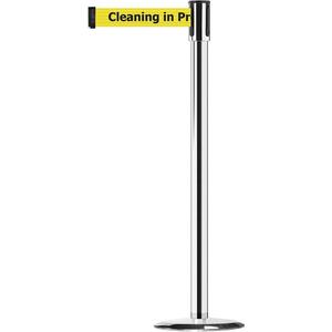 TENSABARRIER 890U-1P-1P-1P-STD-NO-YCX-C Portable Post Cleaning Inch Progress | AD3APN 3XGT6