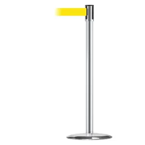 TENSABARRIER 890U-1S-1S-1S-STD-NO-Y5X-C Indoor Portable Post Satin Chrome | AD3APU 3XGU2