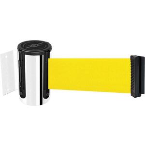 TENSABARRIER 896-STD-1P-MAX-NO-Y5X-C Belt Barrier Chrome Belt Colour Yellow | AD3GEA 3ZAG8