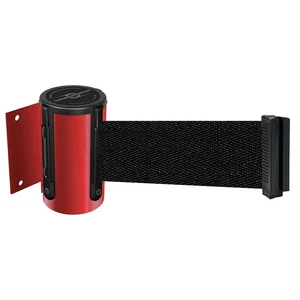 TENSABARRIER 896-STD-21-MAX-NO-B9X-C Belt Barrier Red Belt Colour Black | AD3EBE 3YJU4