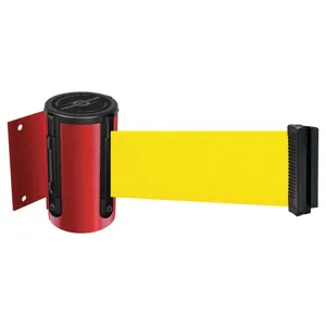 TENSABARRIER 896-STD-21-MAX-NO-Y5X-C Belt Barrier Red Belt Colour Yellow | AD3EBG 3YJU6