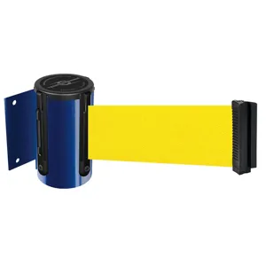 TENSABARRIER 896-STD-23-MAX-NO-Y5X-C Belt Barrier Blue Belt Colour Yellow | AD3GCH 3ZAA8