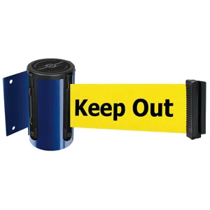 TENSABARRIER 896-STD-23-MAX-NO-YDX-C Belt Barrier Blue Belt Colour Yellow | AD3GCW 3ZAD5