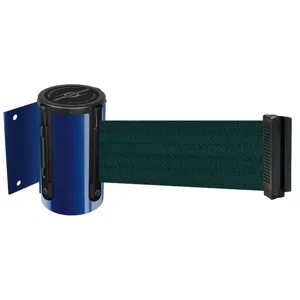 TENSABARRIER 896-STD-23-STD-NO-G6X-C Belt Barrier Blue Belt Colour Green | AD3DYQ 3YJG9