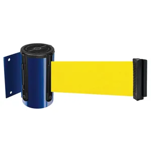 TENSABARRIER 896-STD-23-STD-NO-Y5X-C Belt Barrier Blue Belt Colour Yellow | AD3DYR 3YJH1