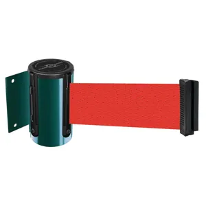 TENSABARRIER 896-STD-28-MAX-NO-R5X-C Belt Barrier Green Belt Colour Red | AD3GDE 3ZAE6