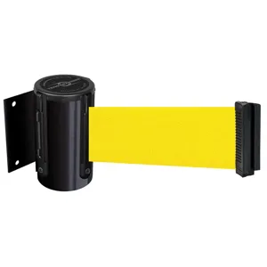 TENSABARRIER 896-STD-33-MAX-NO-Y5X-C Belt Barrier Black Belt Colour Yellow | AD3EAK 3YJR2