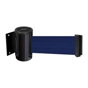 TENSABARRIER 896-STD-33-STD-NO-L5X-C Belt Barrier Black Belt Colour Blue | AD3DXL 3YJD6