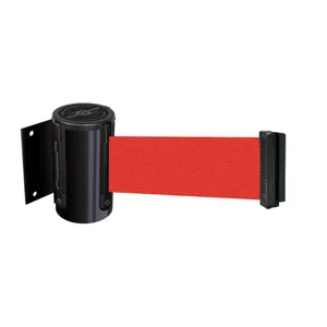 TENSABARRIER 896-STD-33-STD-NO-R5X-C Belt Barrier Black Belt Colour Red | AD3DXK 3YJD5