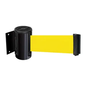 TENSABARRIER 896-STD-33-STD-NO-Y5X-C Belt Barrier Black Belt Colour Yellow | AD3DXH 3YJD3