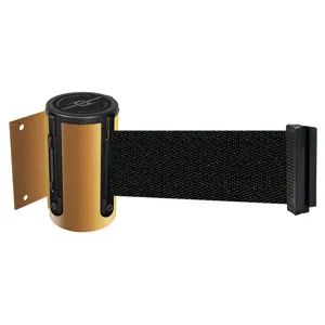 TENSABARRIER 896-STD-35-MAX-NO-B9X-C Belt Barrier Yellow Belt Colour Black | AD3EAU 3YJT2