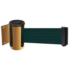 TENSABARRIER 896-STD-35-MAX-NO-G6X-C Belt Barrier Yellow Belt Colour Green | AD3EAV 3YJT3