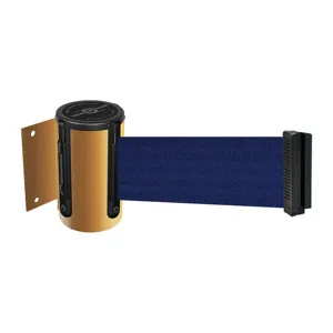 TENSABARRIER 896-STD-35-STD-NO-L5X-C Belt Barrier Yellow Belt Colour Blue | AD3DXX 3YJE8