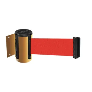 TENSABARRIER 896-STD-35-STD-NO-R5X-C Belt Barrier Yellow Belt Colour Red | AD3DXW 3YJE7