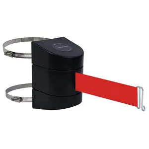 TENSABARRIER 897-15-C-33-NO-R5X-A Belt Barrier Black Belt Colour Red | AD3GHG 3ZAW2