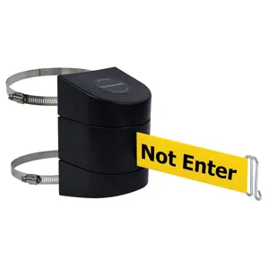 TENSABARRIER 897-15-C-33-NO-YAX-A Belt Barrier Black Belt Colour Yellow | AD3GHK 3ZAW5