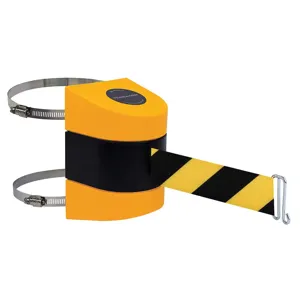 TENSABARRIER 897-15-C-35-NO-D4X-A Belt Barrier Yellow Belt Yellow With Black | AD3GJF 3ZAY8