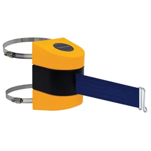 TENSABARRIER 897-15-C-35-NO-L5X-A Belt Barrier Yellow Belt Colour Blue | AD3GJE 3ZAY7