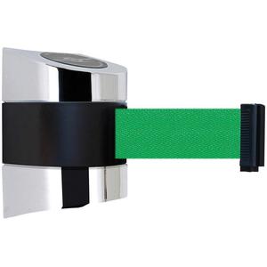 TENSABARRIER 897-15-S-1P-NO-G6X-C Belt Barrier Chrome Belt Colour Green | AD3GFA 3ZAL8
